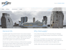 Tablet Screenshot of intersupply.nl